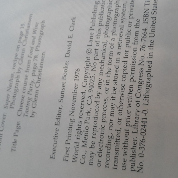 Horsd'oeuvres vintage 1976 appetizers, spreads, and dips cooking book - Picture 2 of 5